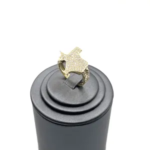 10KT GOLD TEXAS RING