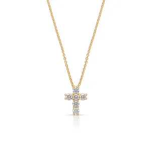 14KY Diamond Cross