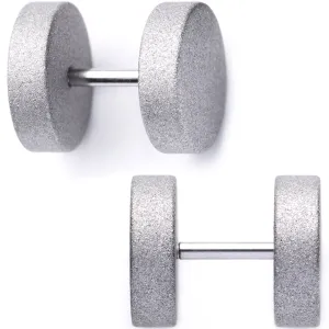 16 Gauge Silver Sandblasted Steel Cheater Plug Set