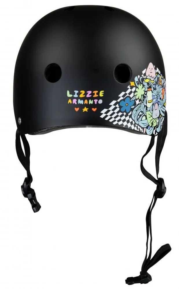 187 Killer Pads Certified Helmet Lizzie - Black / Floral