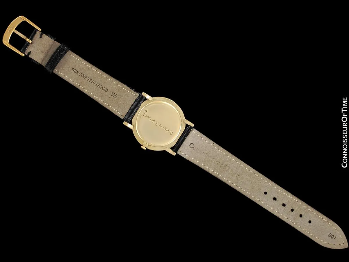 1950's Audemars Piguet "Extra-Flat" Vintage Mens Midsize Watch - 18K Gold