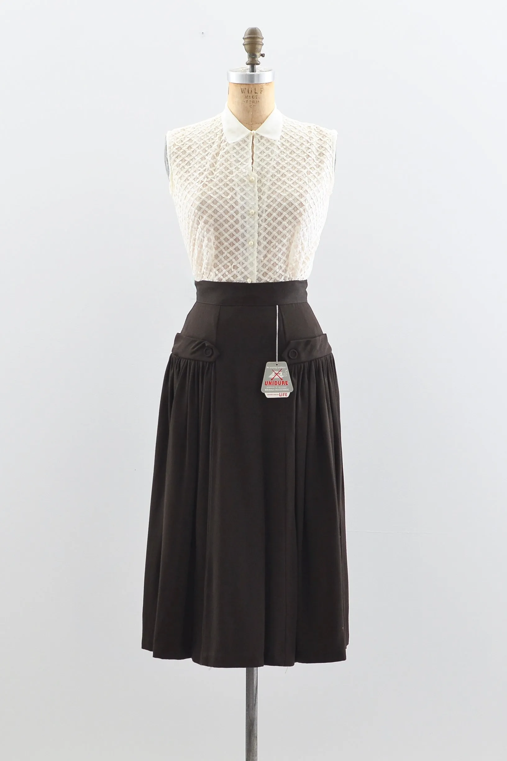 1950s Ganache Skirt / S