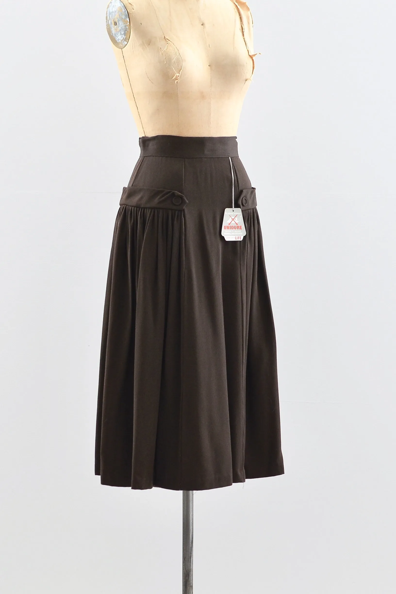 1950s Ganache Skirt / S