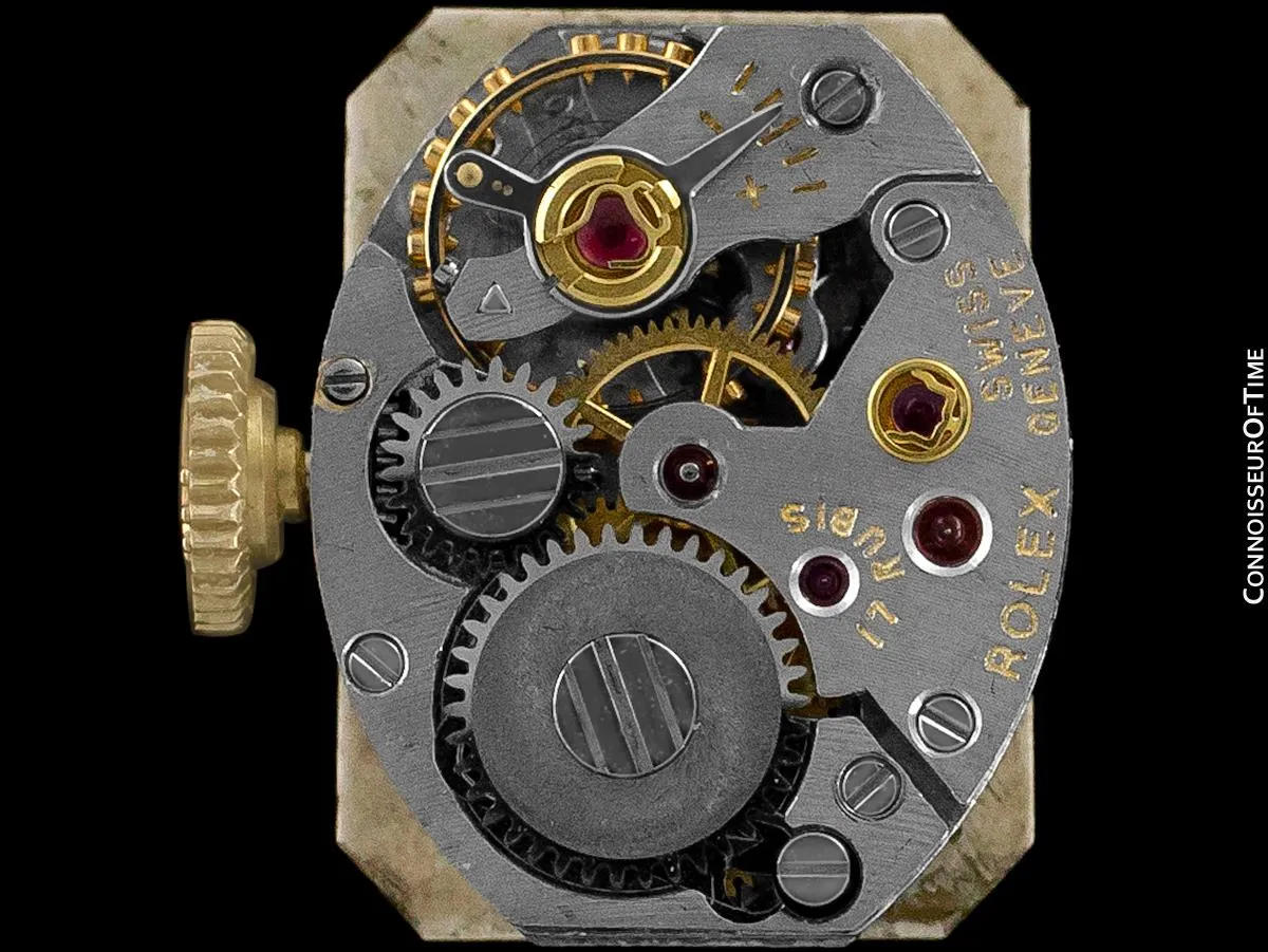 1960's Rolex Vintage Ladies Dress Watch - 14K Gold