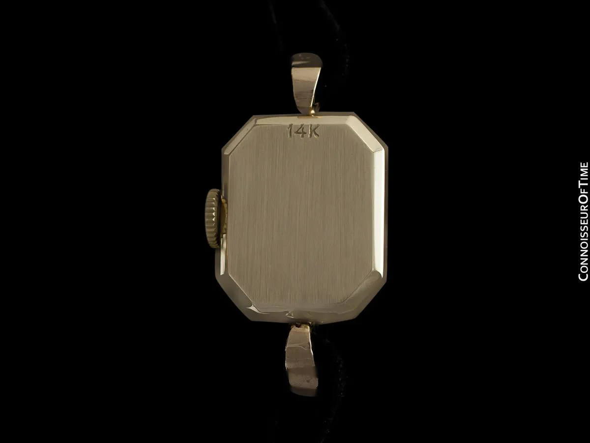 1960's Rolex Vintage Ladies Dress Watch - 14K Gold