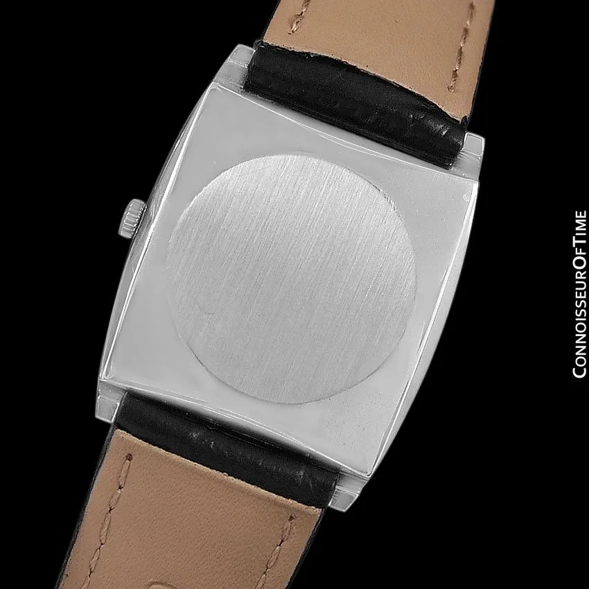 1969 Omega De Ville Mens Automatic Tonneau Dress Watch - Stainless Steel