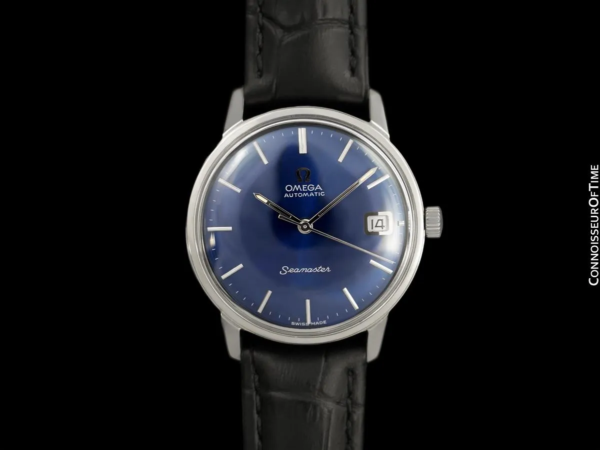 1969 Omega Seamaster Mens Vintage Cal. 565 Watch, Automatic, Date - Stainless Steel