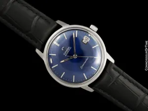 1969 Omega Seamaster Mens Vintage Cal. 565 Watch, Automatic, Date - Stainless Steel