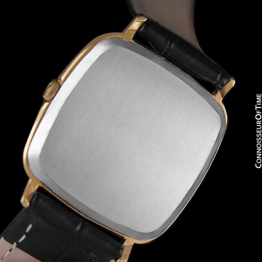 1974 Omega De Ville Mens Automatic Dress Watch - 18K Gold Plated Stainless Steel