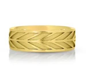 7mm Chevron Band