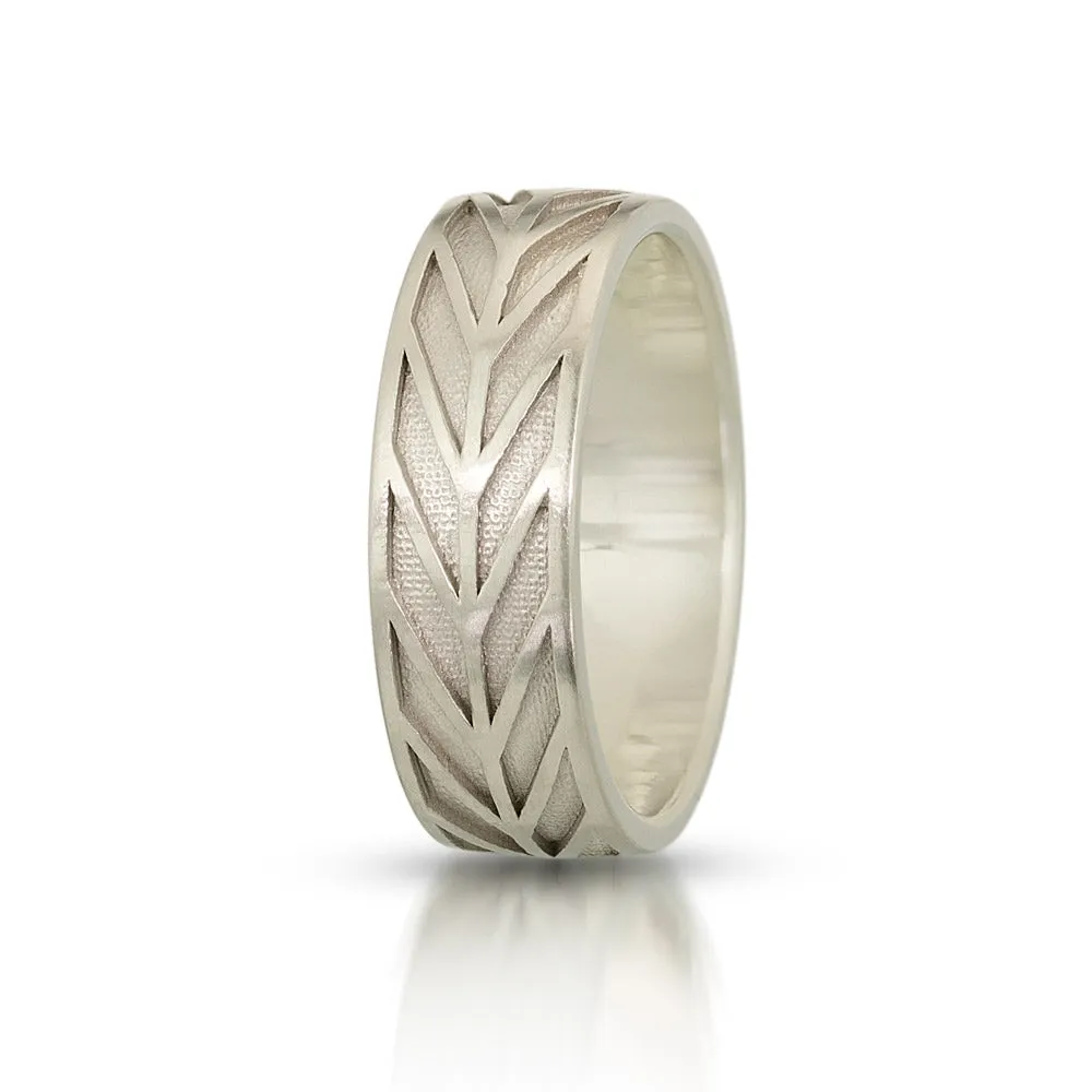 7mm Chevron Band