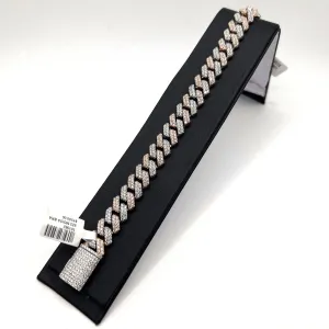 925 MOISSANITE CUBAN BRACELET