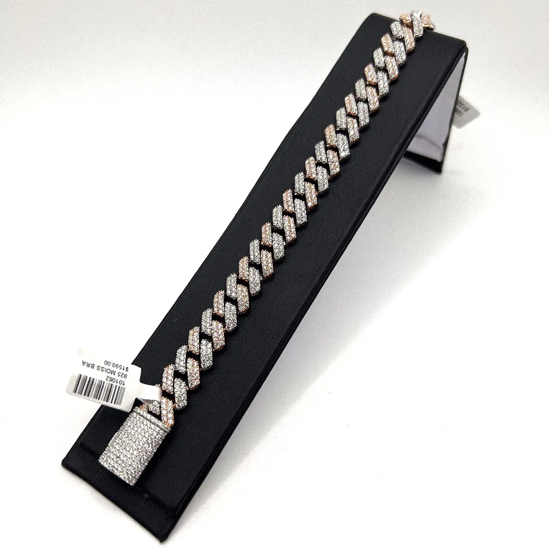 925 MOISSANITE CUBAN BRACELET