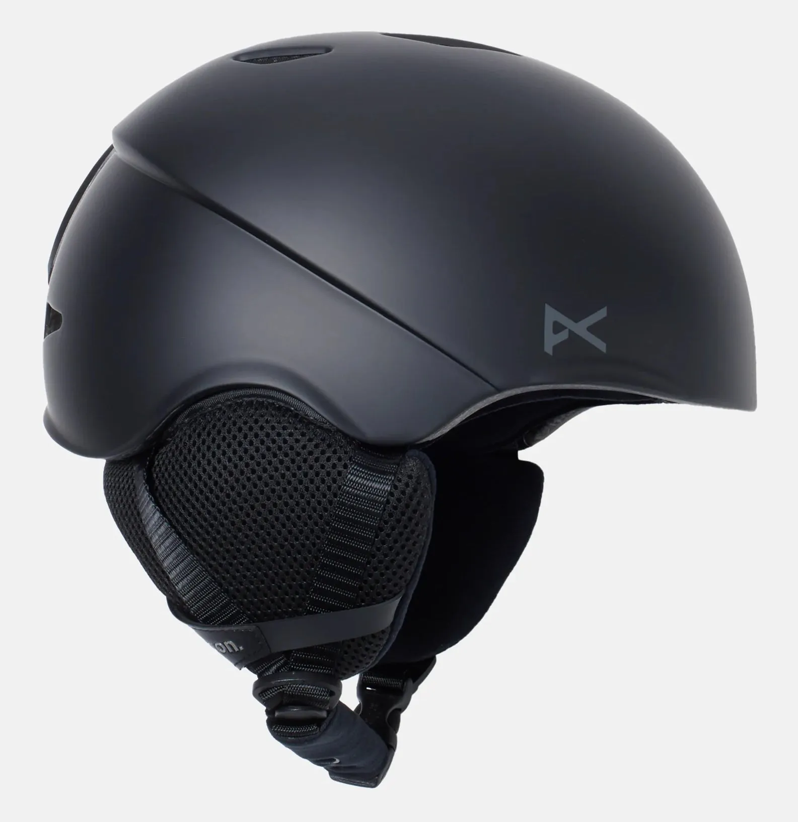 Anon Helo Helmet Round Fit Black