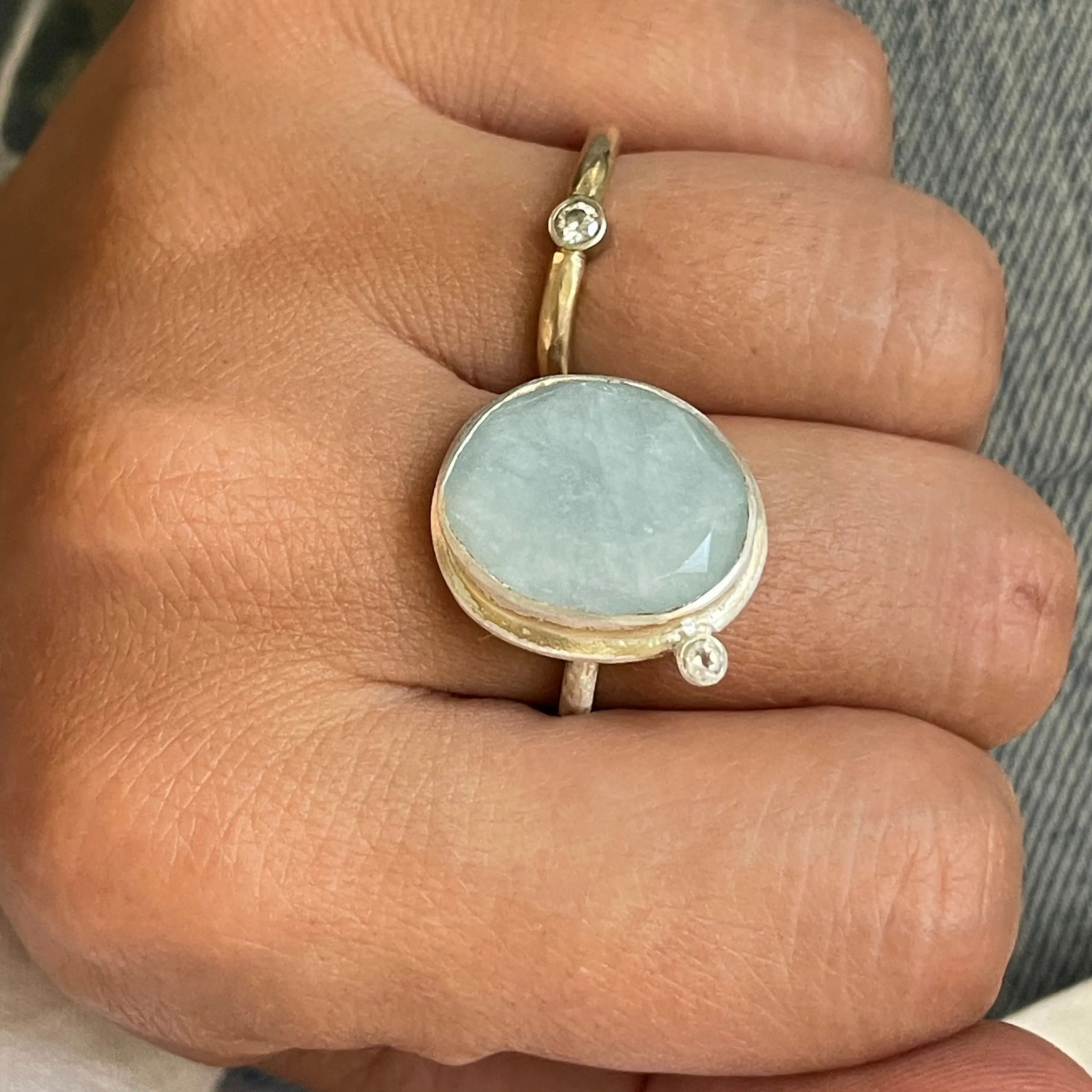 Aquamarine   White Topaz Classic