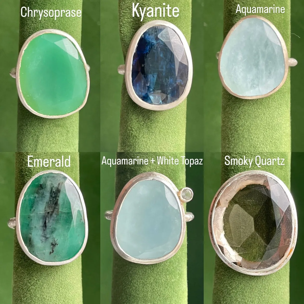 Aquamarine   White Topaz Classic