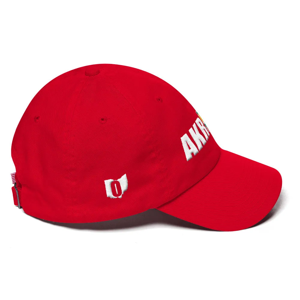 Beautiful Akron 2 Embroidered Dad Hat