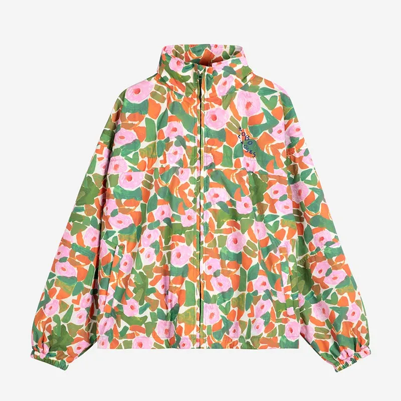 Bobo Choses Woman - Floral print windstopper jacket