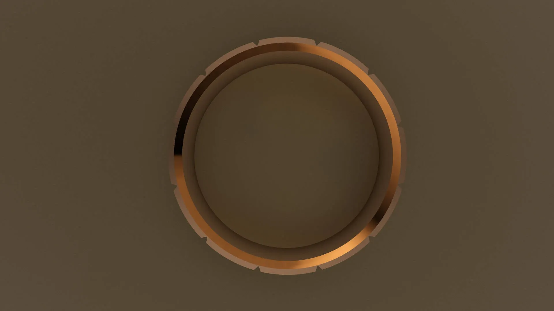 Brushed Rose Gold 8mm Brick Wedding Band