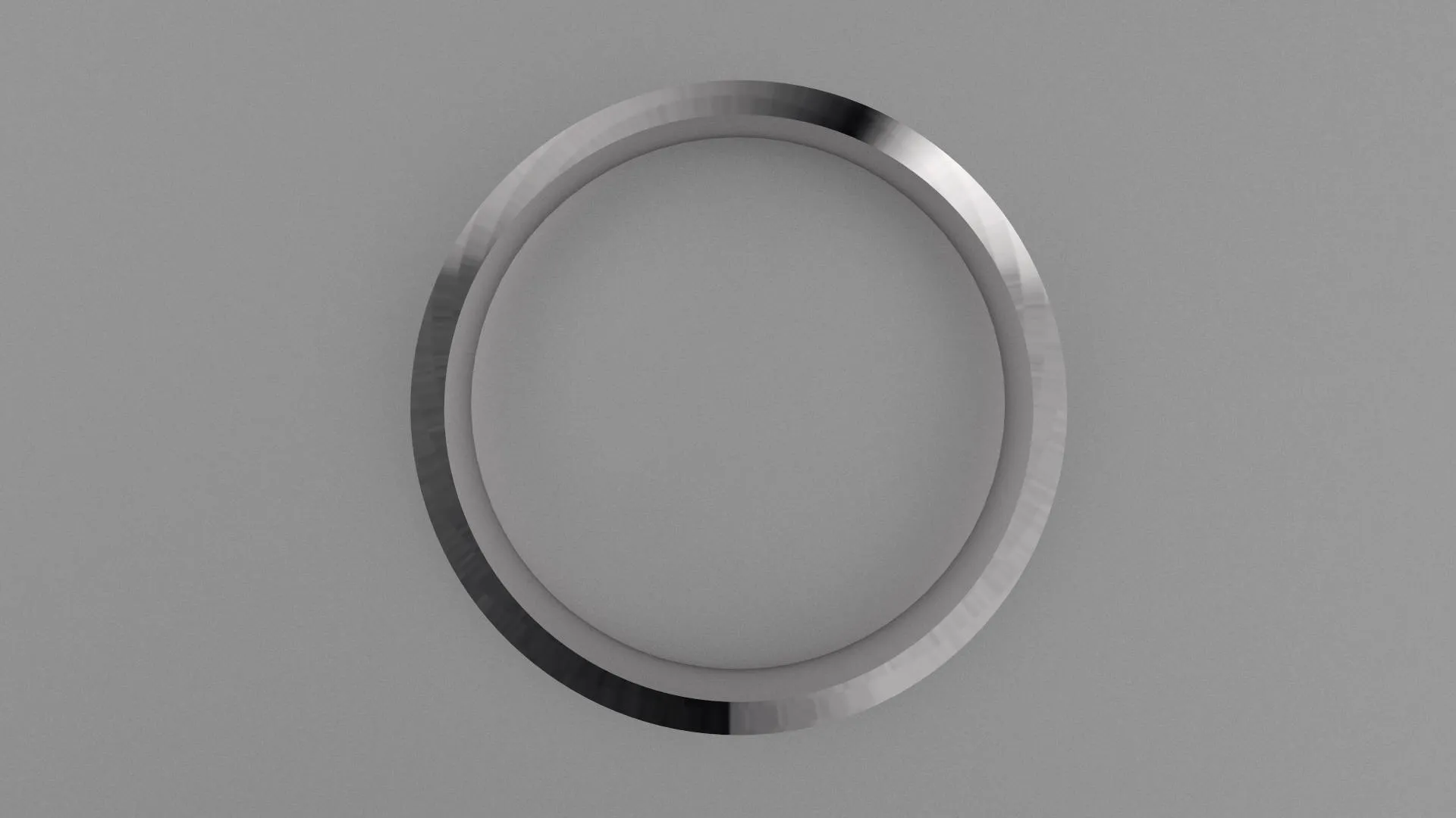 Brushed Sterling Silver 6mm Double V Groove Wedding Band