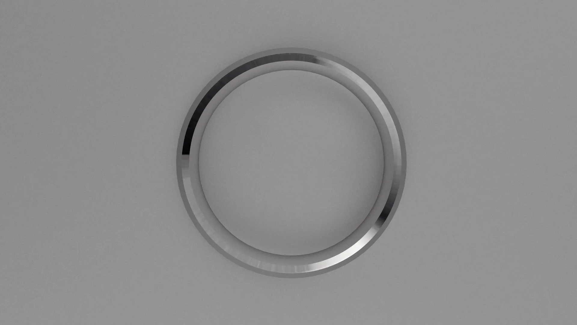 Brushed Sterling Silver 6mm Knife Edge Wedding Band