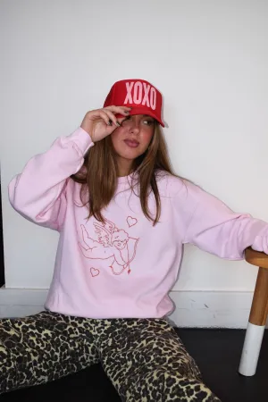 Call Me Cupid Graphic Sweatshirt