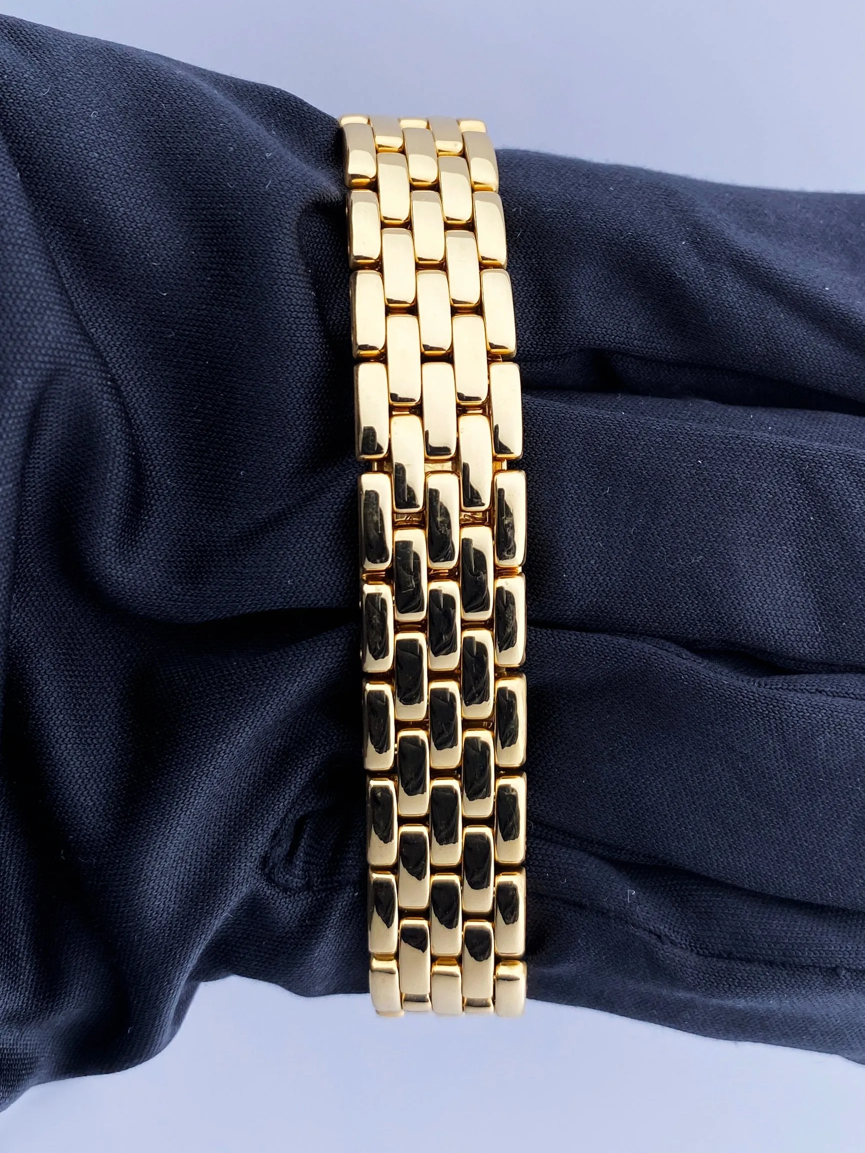 Cartier Panthere Diamond Factory Malachite Dial Ladies Watch