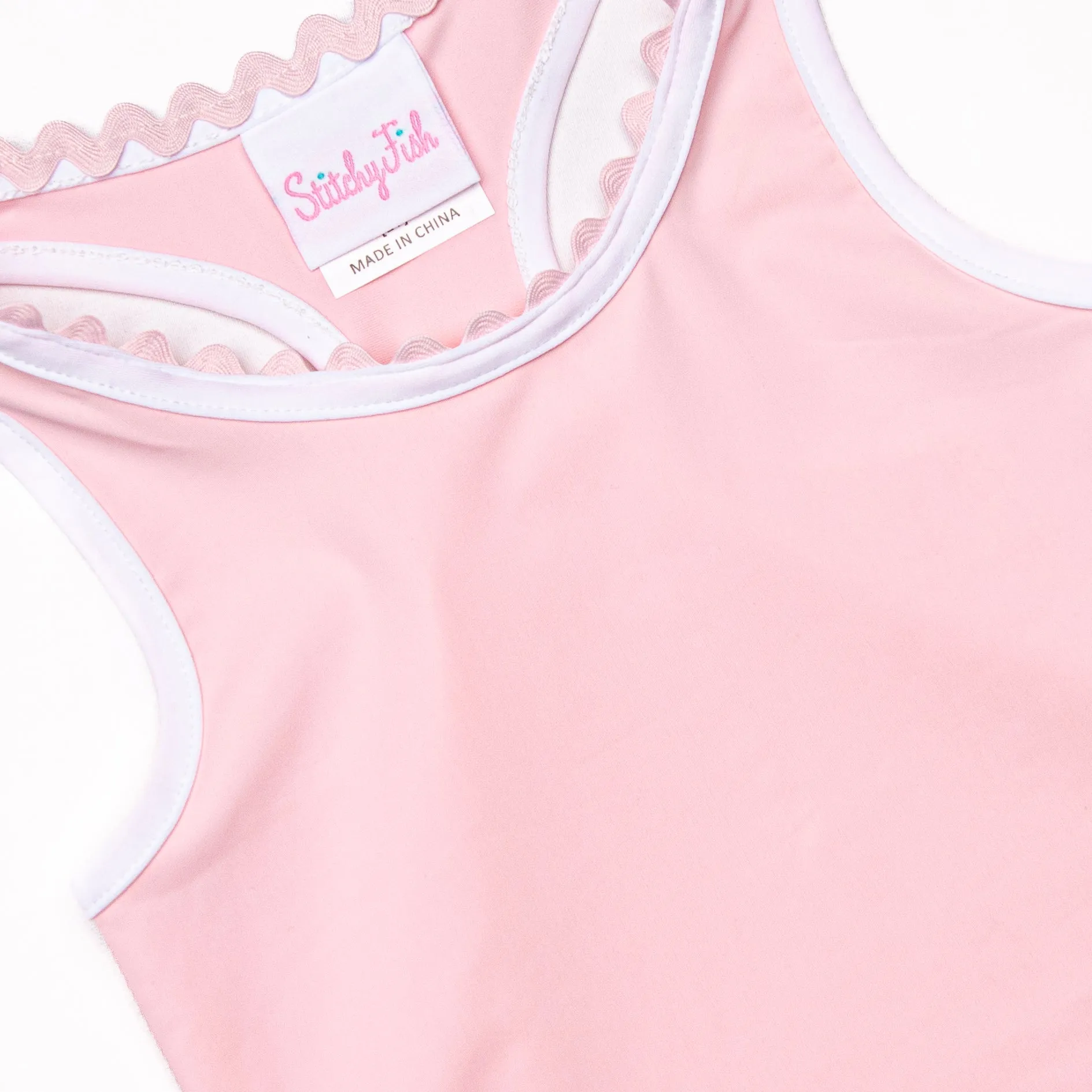 Cherry Fun Racerback Short Set, Pink