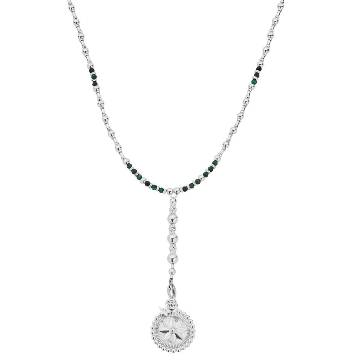 ChloBo The Free Spirit Malachite Lariat Necklace