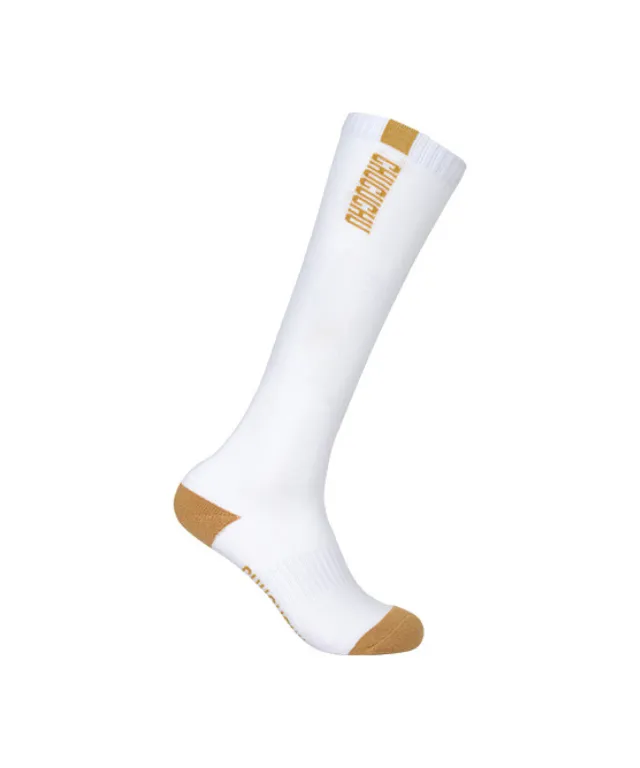 CHUCUCHU Lettering Knee Socks
