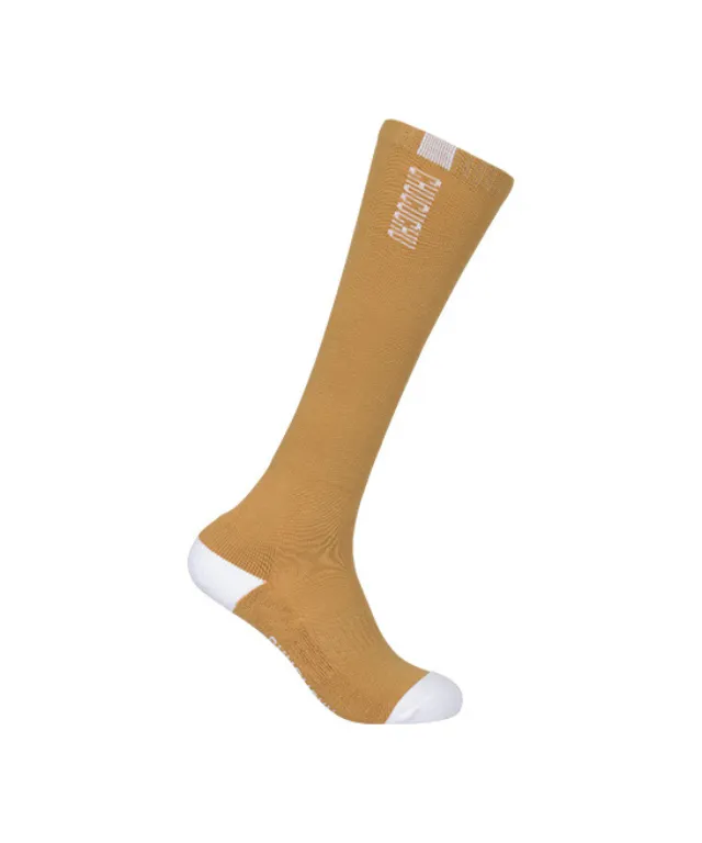 CHUCUCHU Lettering Knee Socks