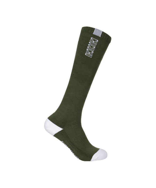 CHUCUCHU Lettering Knee Socks
