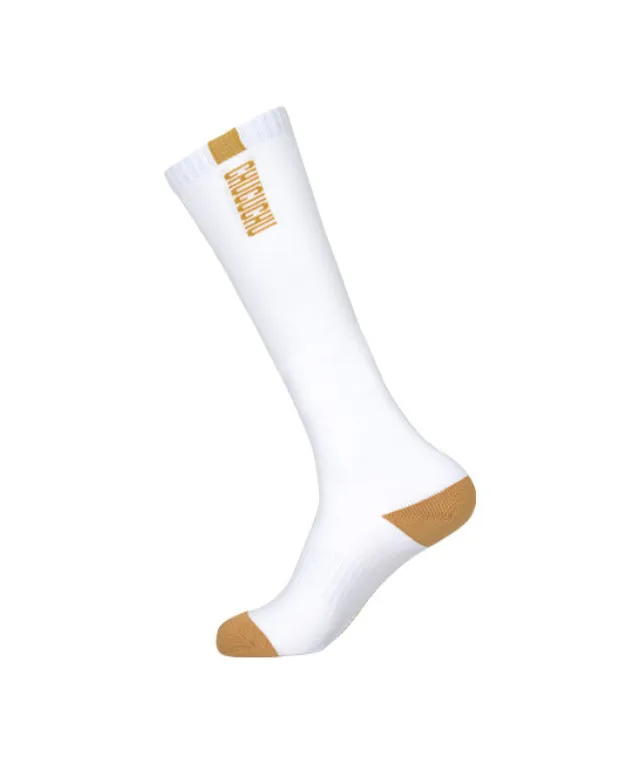 CHUCUCHU Lettering Knee Socks