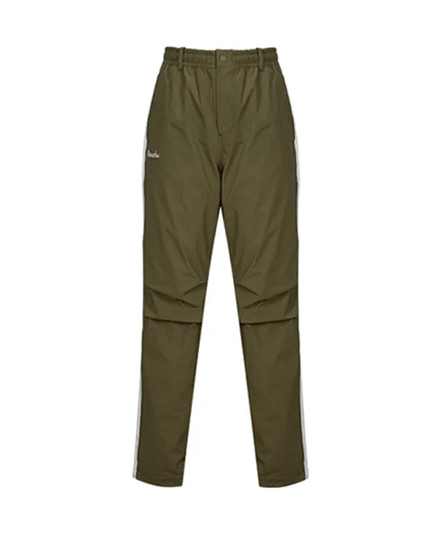 CHUCUCHU Women's Color Point Pants - Khaki