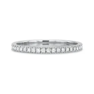 Classic Diamond Eternity Wedding Band- Light