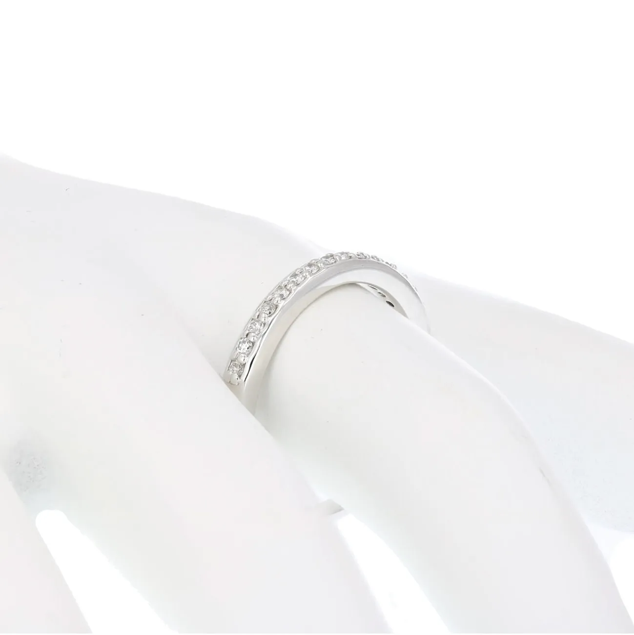 Classic Diamond Wedding Micro Pave Band