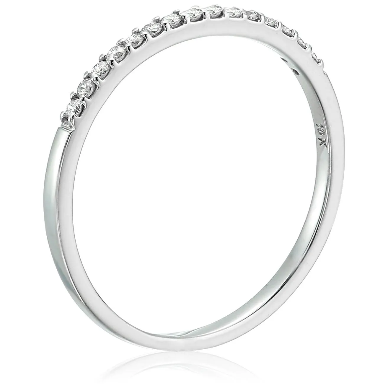 Classic Diamond Wedding Micro Pave Band