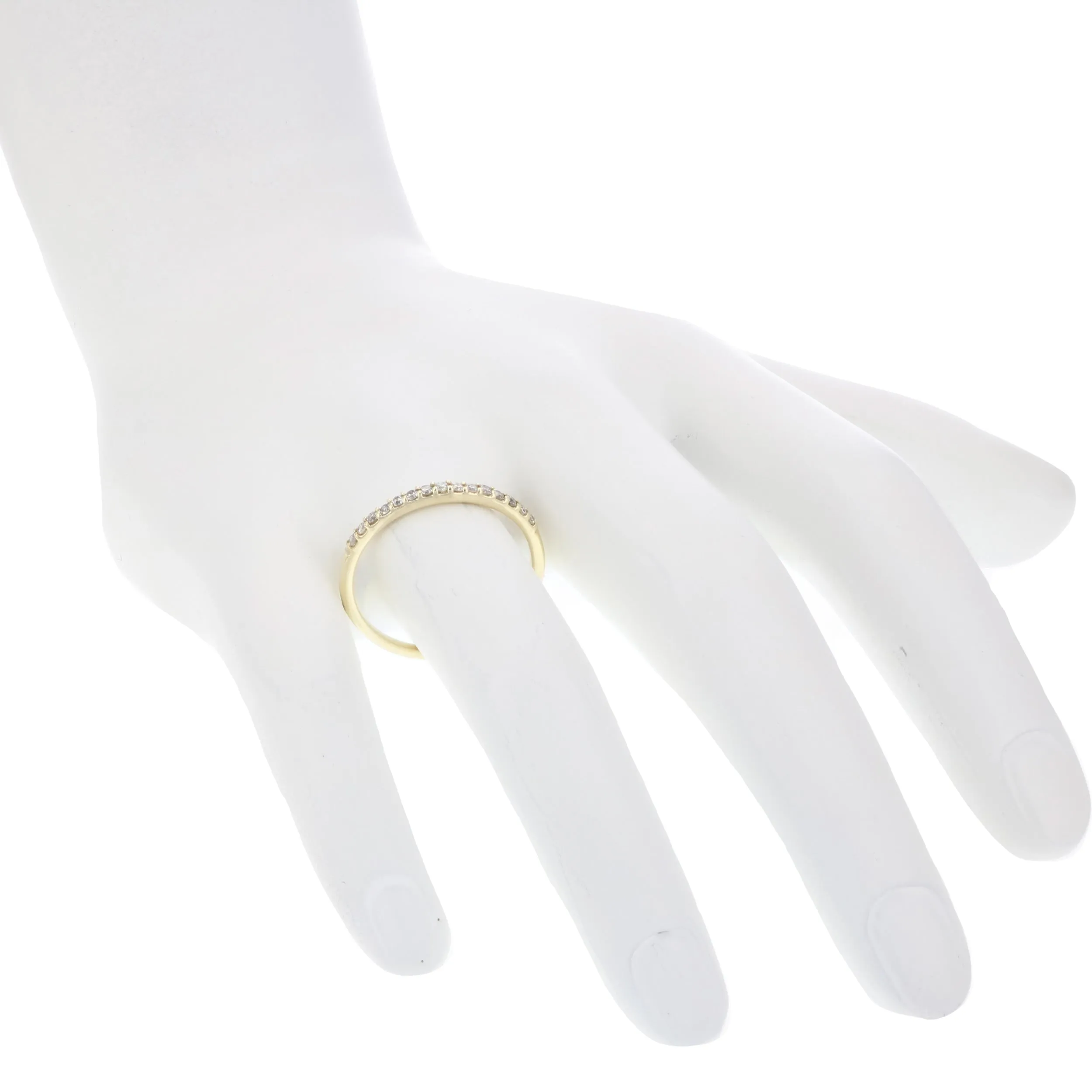 Classic Diamond Wedding Micro Pave Band