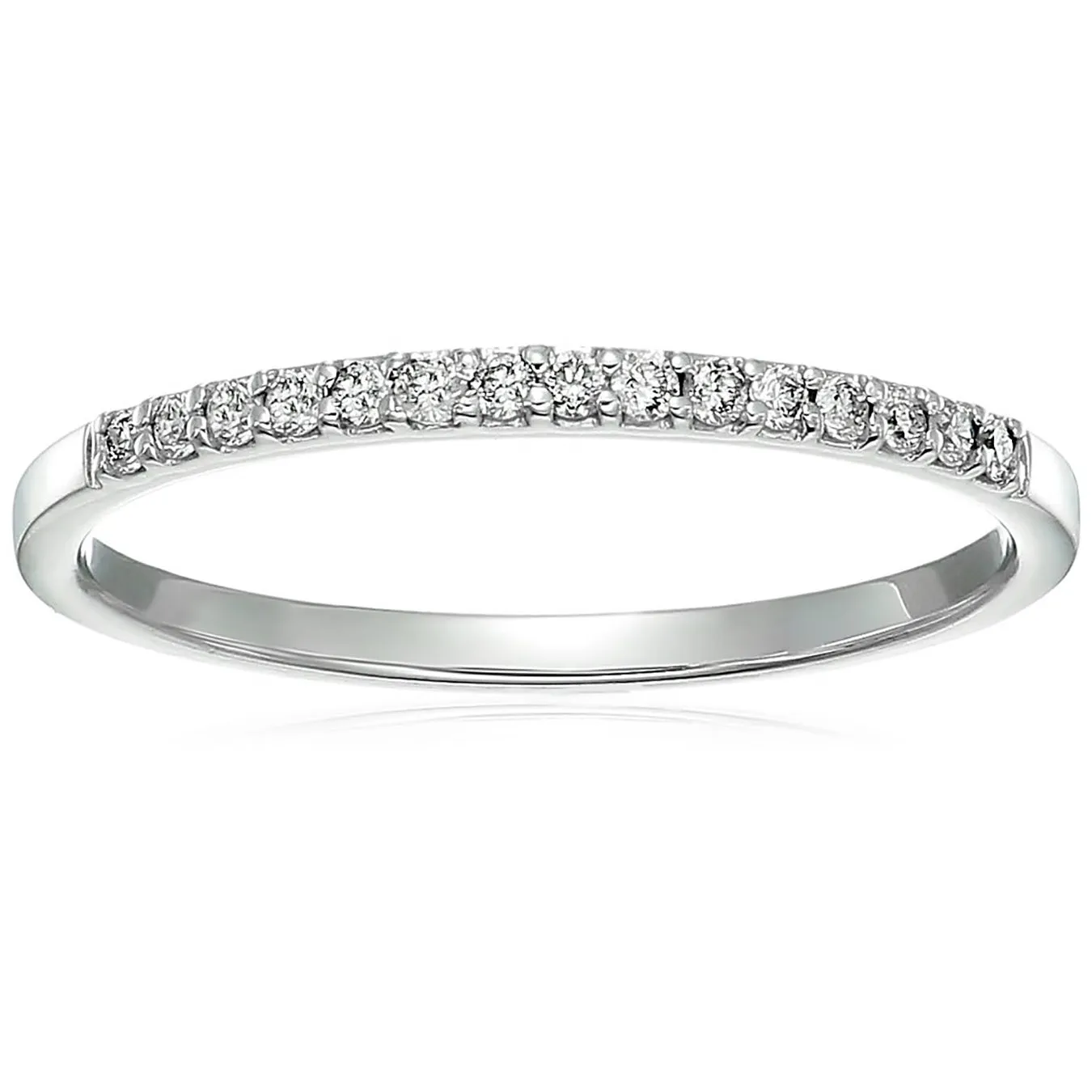 Classic Diamond Wedding Micro Pave Band