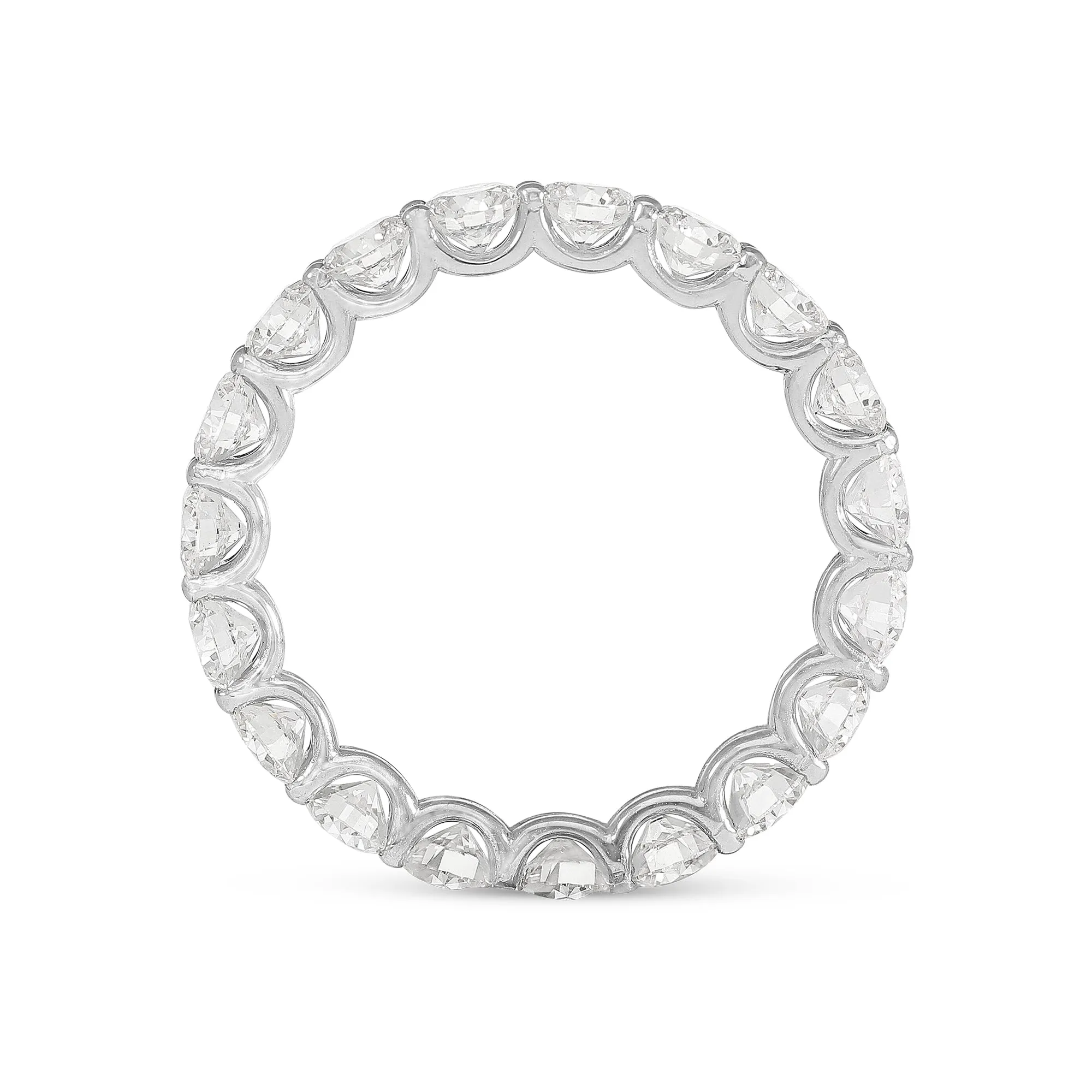 Classic Round Diamond Eternity Band Ring