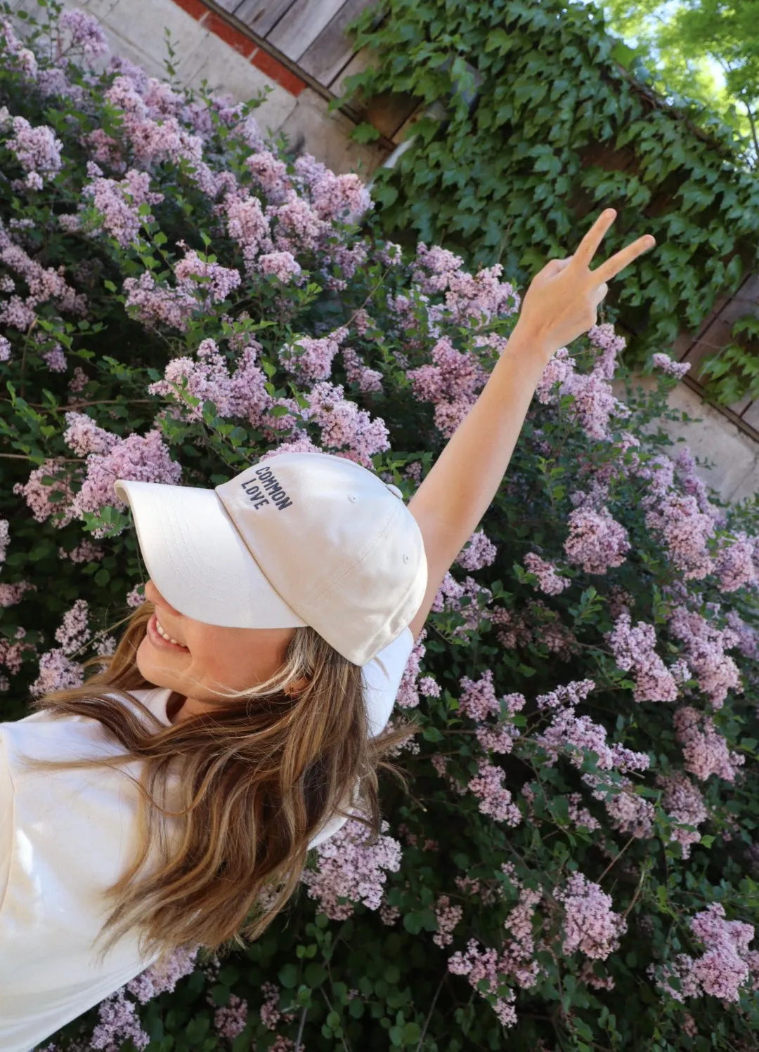 COMMON LOVE Dad Hat (Cream)