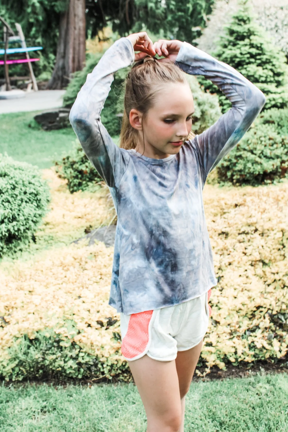 Court Shorts | Oatmeal Coral