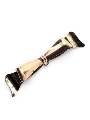 D. Ornstein & Son, Inc. D. O. 12kt gold filled ribbon bow watch fob vintage brooch