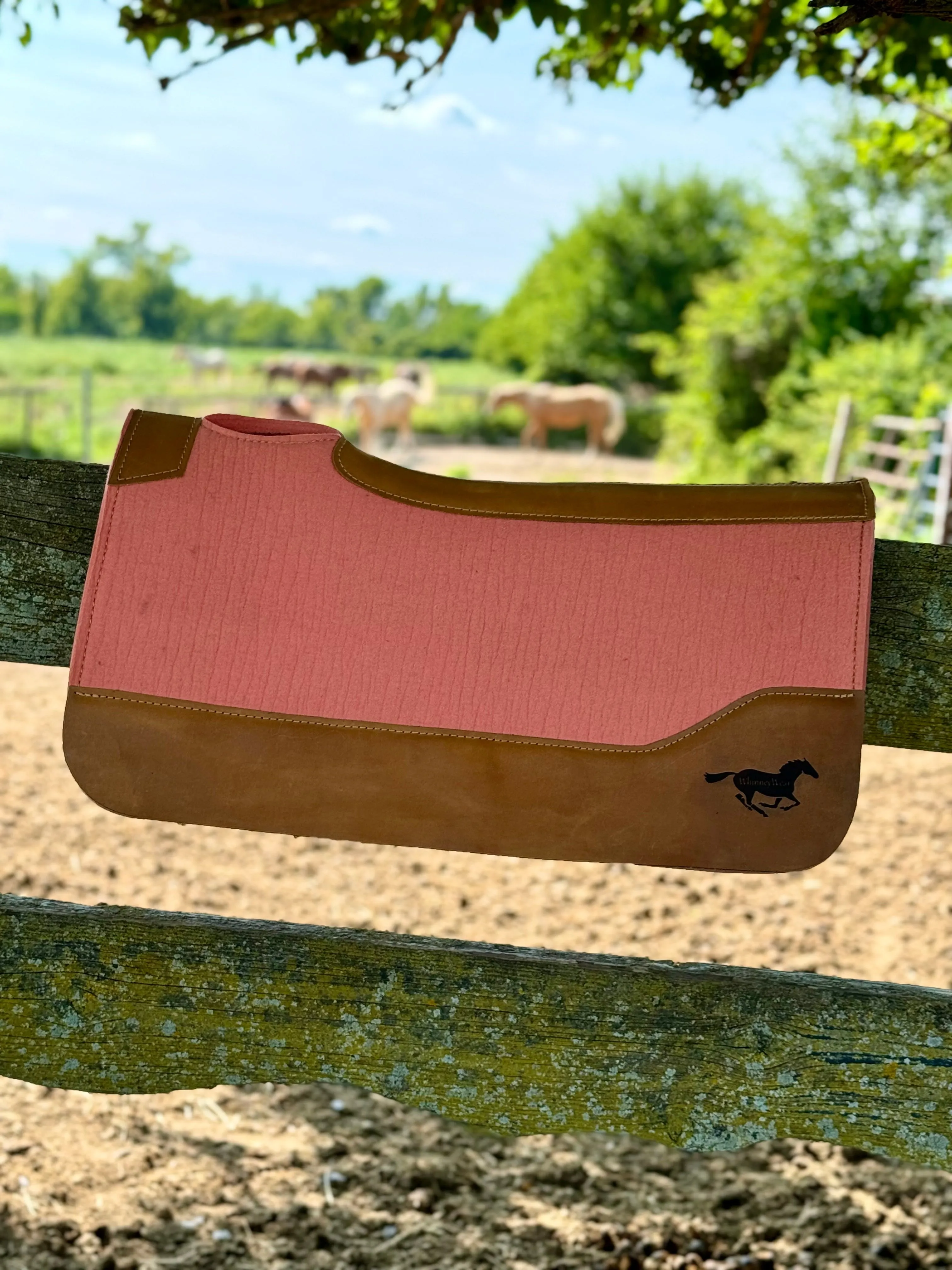 Design your own WhinneyWear WOOL Saddle Pad