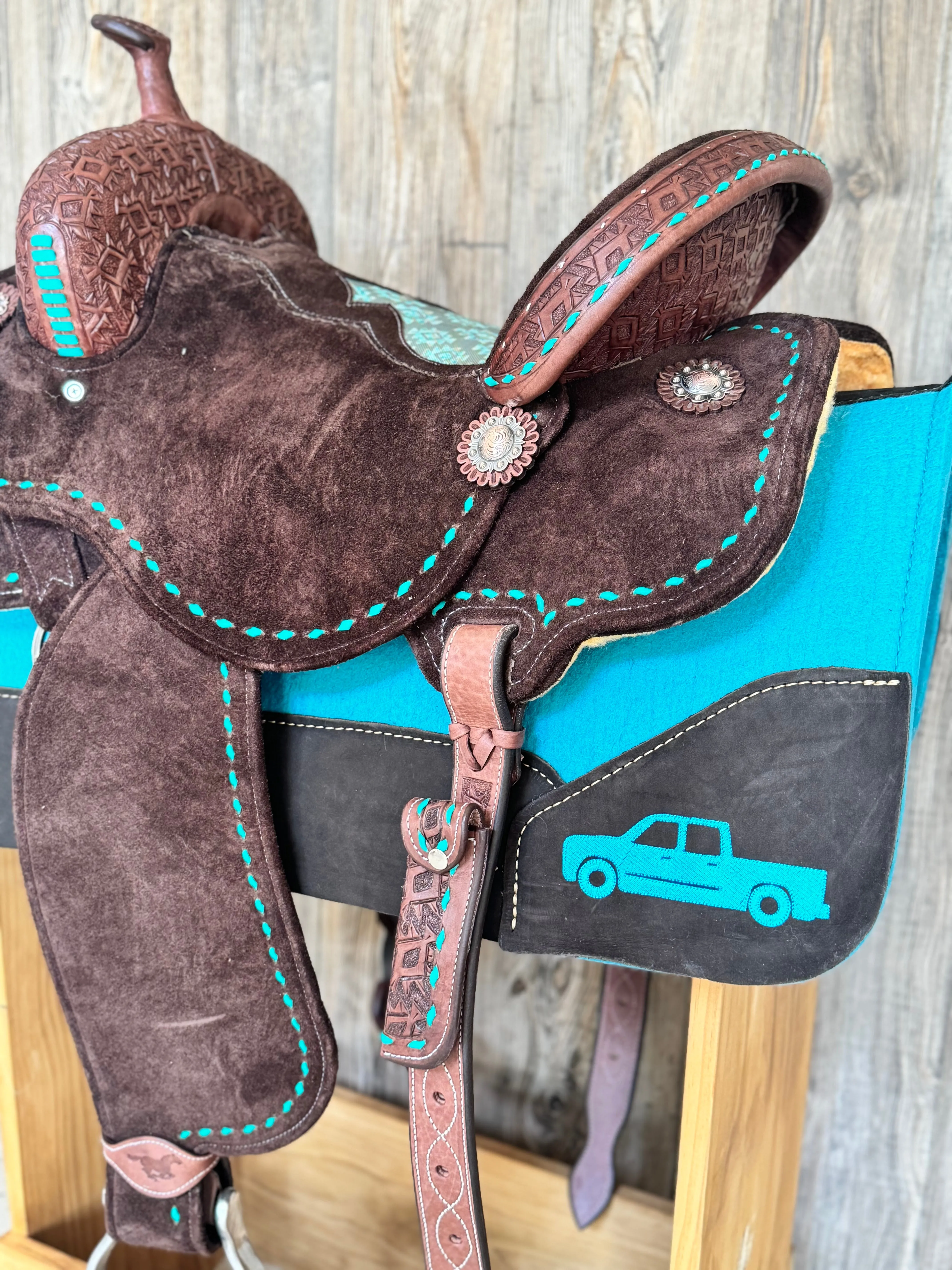 Design your own WhinneyWear WOOL Saddle Pad