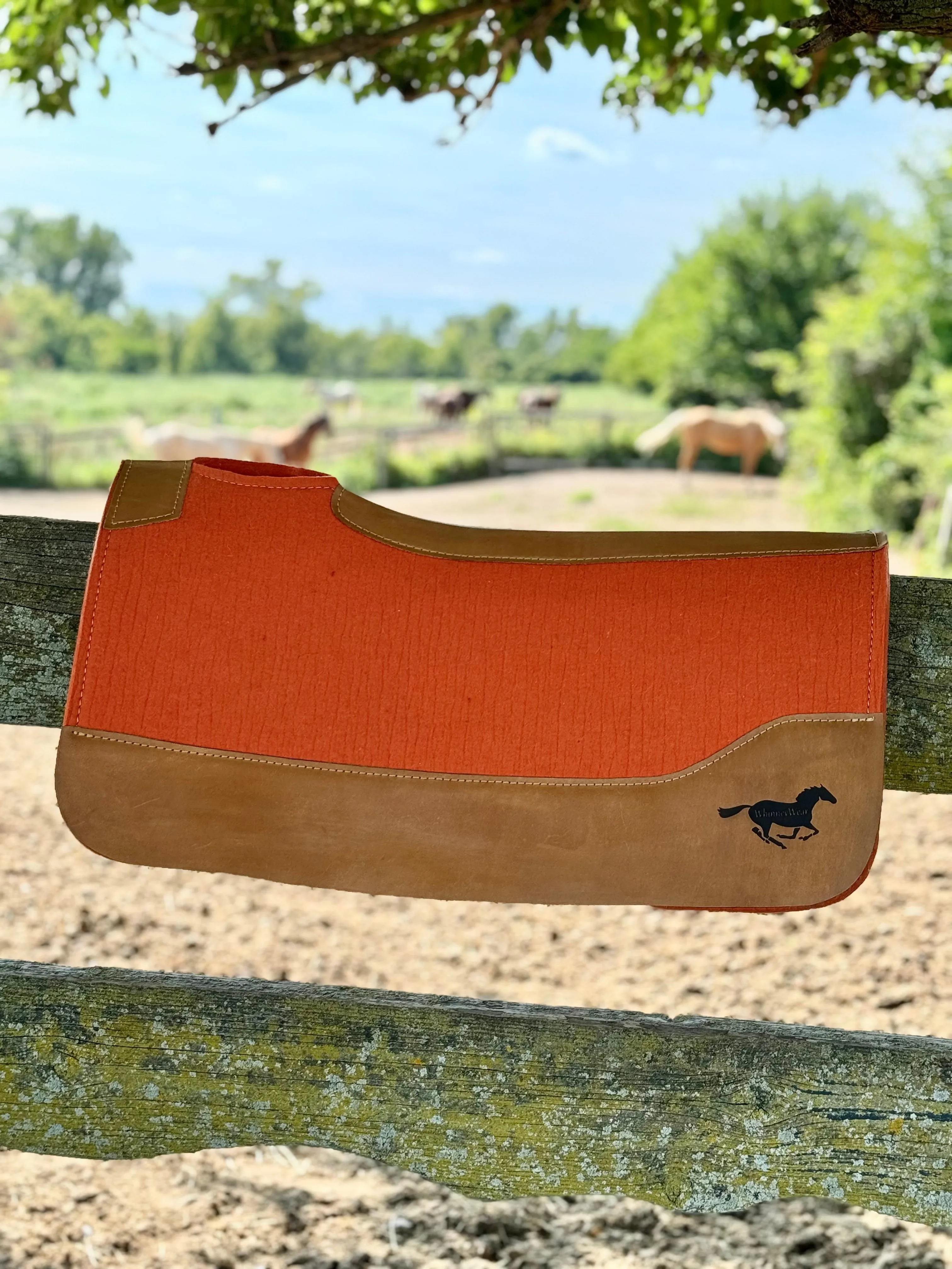 Design your own WhinneyWear WOOL Saddle Pad