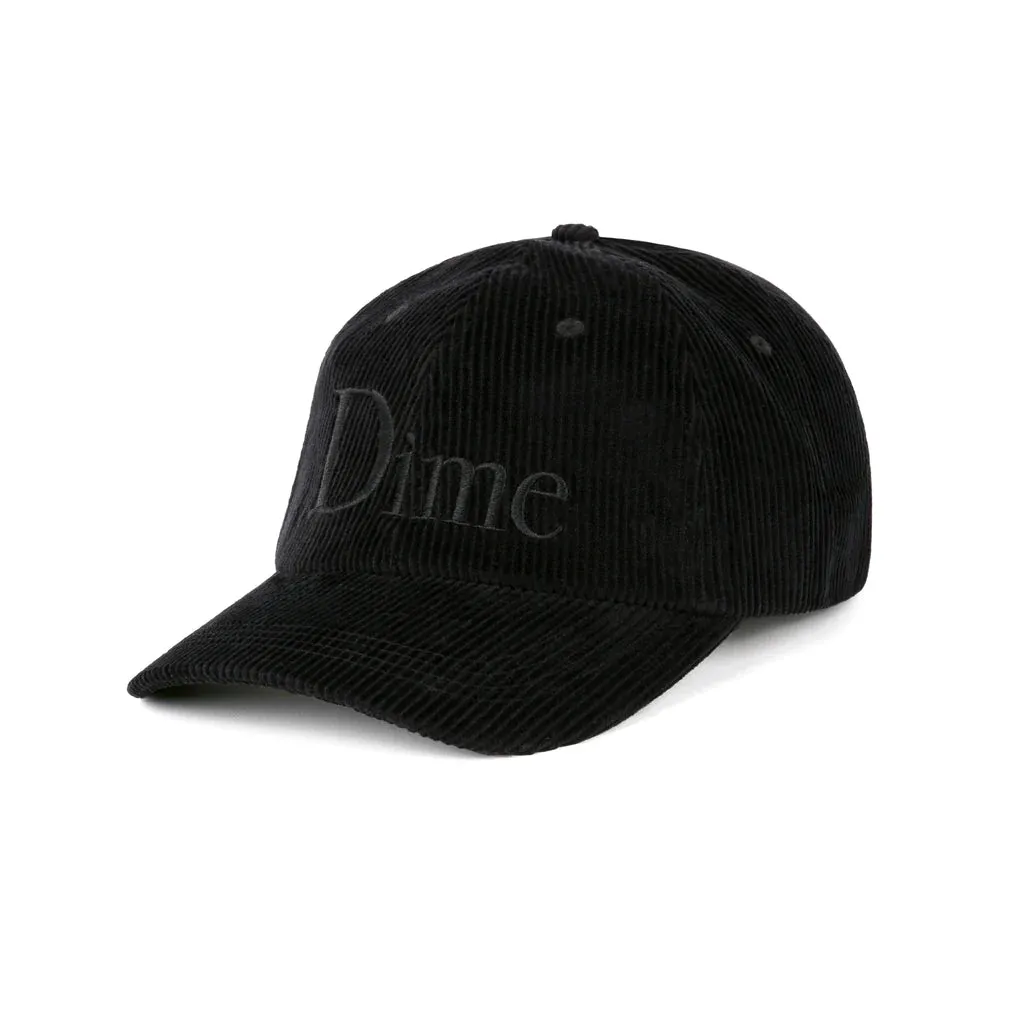 Dime MTL Classic Cord Low Pro Cap - Black