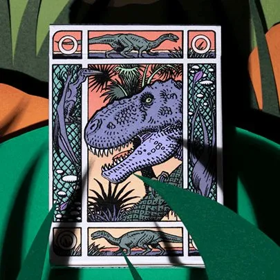 Dinosaur Playing Cards by Art of Play