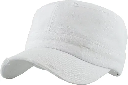 Distressed Cadet Hat by Funky Junque