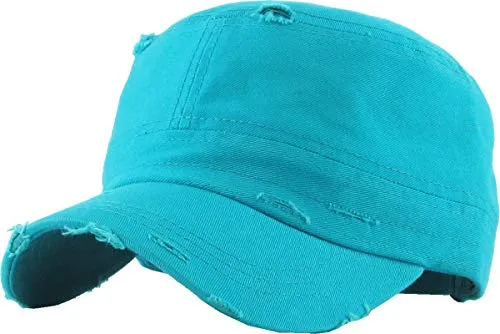 Distressed Cadet Hat by Funky Junque